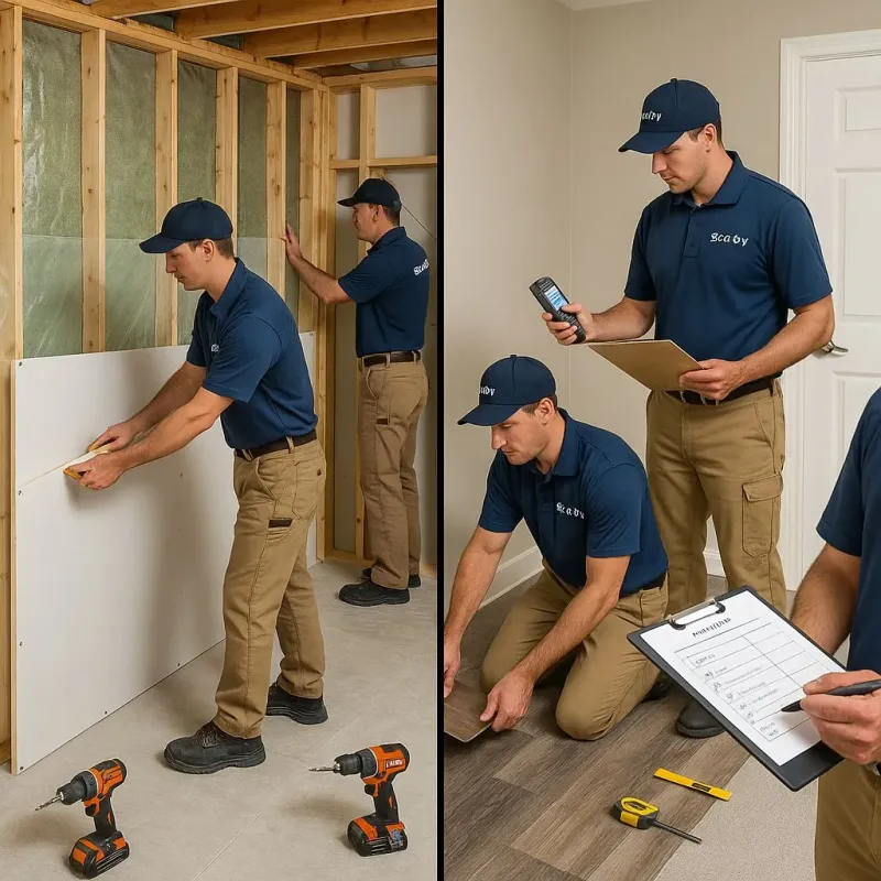Repairs and Reconstruction process in Kentwood, MI